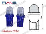 ЛАМПА 12V T10 ДИОДНА W2.1X9.5D /1 ДИОД/ СИНЯ RMS /2 БР. К-Т/
